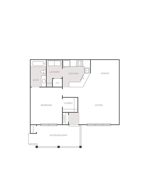 896 square foot one bedroom one bath at columns at hiram